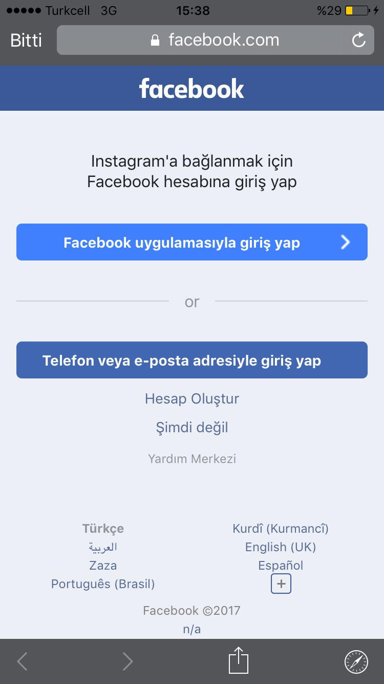 baglantili hesaplar bolumunde karsimiza facebook twitter tumblr gibi bir cok sosyal medya platformu cikmakta bunlardan en ust bolumde bulunan - instagram da repost nasil yapilir bilgi toplulugu